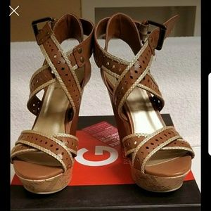 G by Guess Platform Wedges